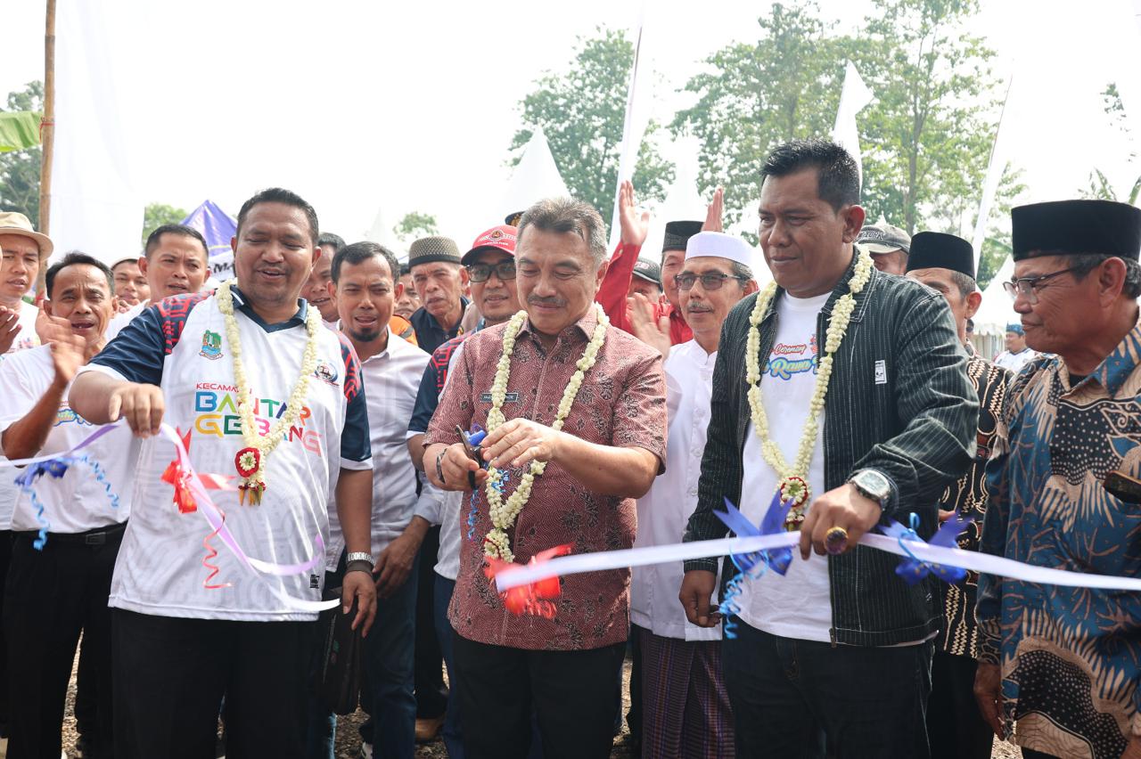 Wawali Harris Bobihoe Resmikan Objek Wisata Situ Rawa Toke, Potensi Tingkatkan Perekonomian Warga Masyarakat