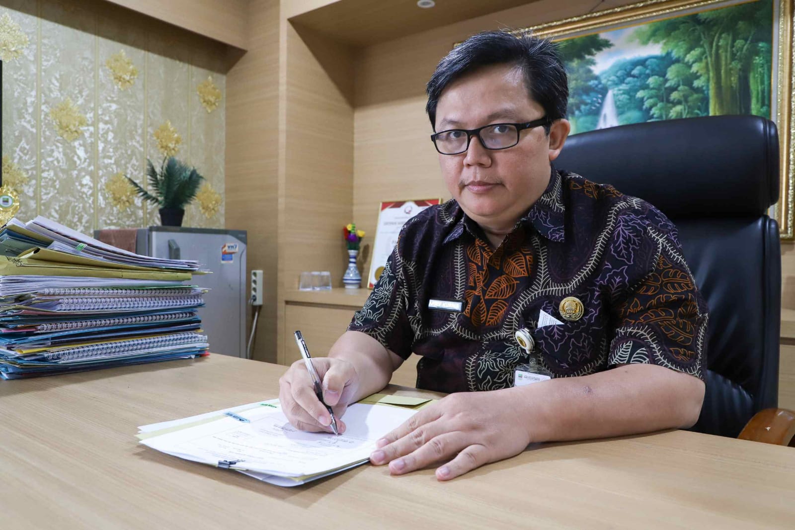 Kadis Kesehatan Kabupaten Bekasi dr.Arief Kurnia, Pastikan Stok Obat Untuk Tahun Anggaran 2026
