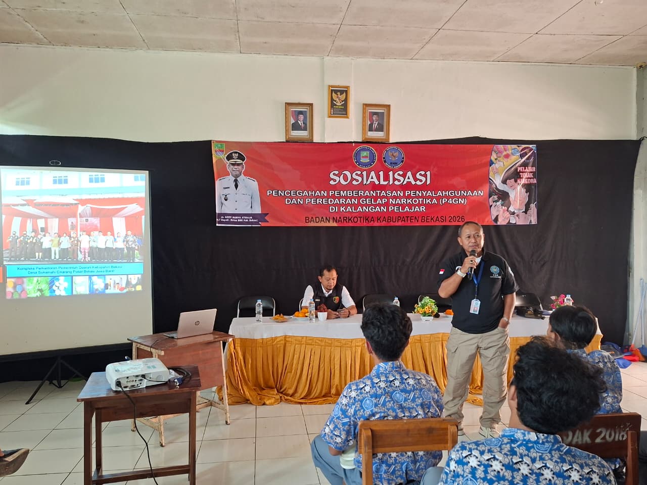 Sosialisasikan Bahaya Narkoba Di Kalangan Pelajar, BNK Bekasi Hadir Sebagai Garda Terdepan Pencegahan Narkotika