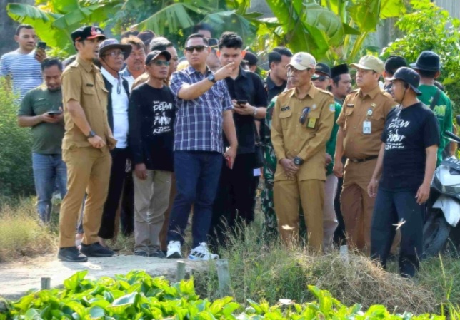 Respon Aspirasi Petani, Plt Bupati Bekasi Pastikan Percepatan Normalisasi Irigasi di Pebayuran