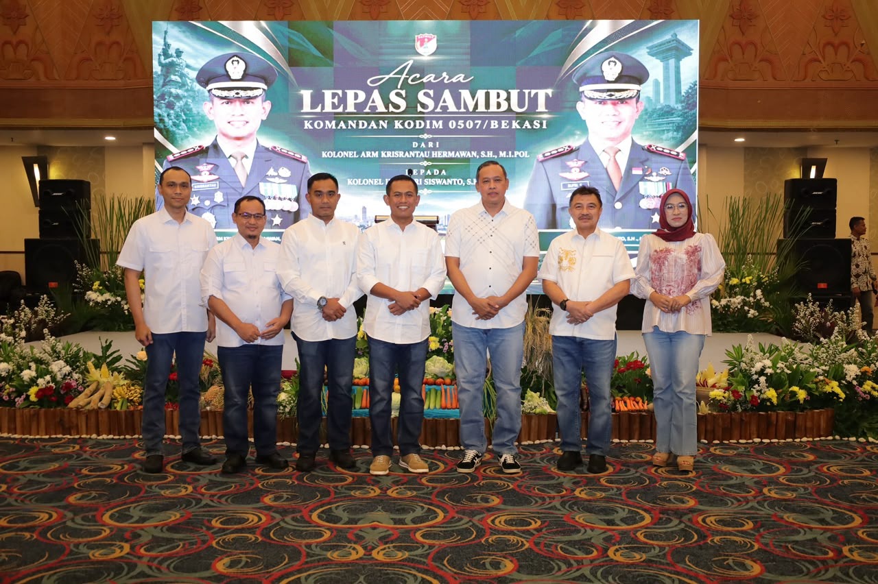 Serah Terima Jabatan Dandim 0507/Bekasi, Wali Kota Bekasi Apresiasi Dedikasi Kolonel Krisrantau Serah Terima Jabatan Dandim 0507/Bekasi, Wali Kota Bekasi Apresiasi Dedikasi Kolonel Krisrantau