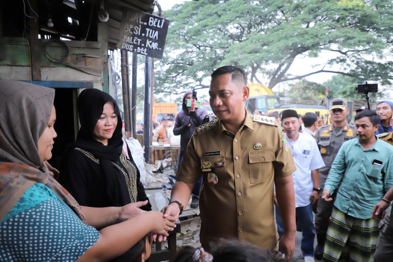 Penertiban 19 Bangunan Liar di Cikarang Barat Kondusif